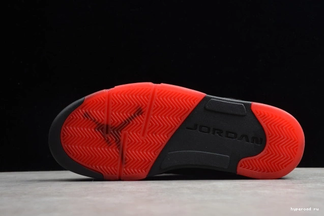 Air mens 5 Retro Alternate  819171-001 90 red Jordan black Low 0823